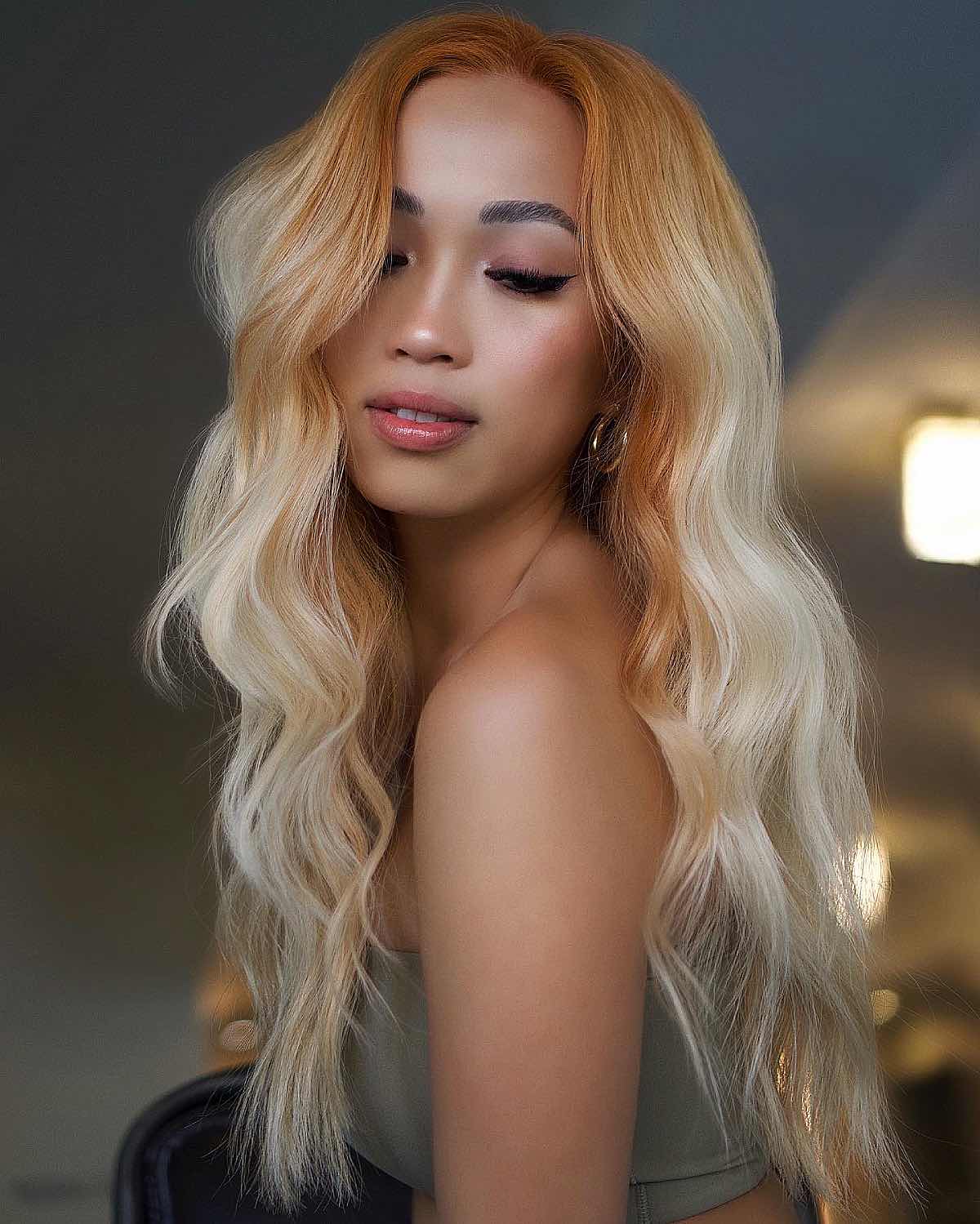 Blonde Hair With Orange Roots