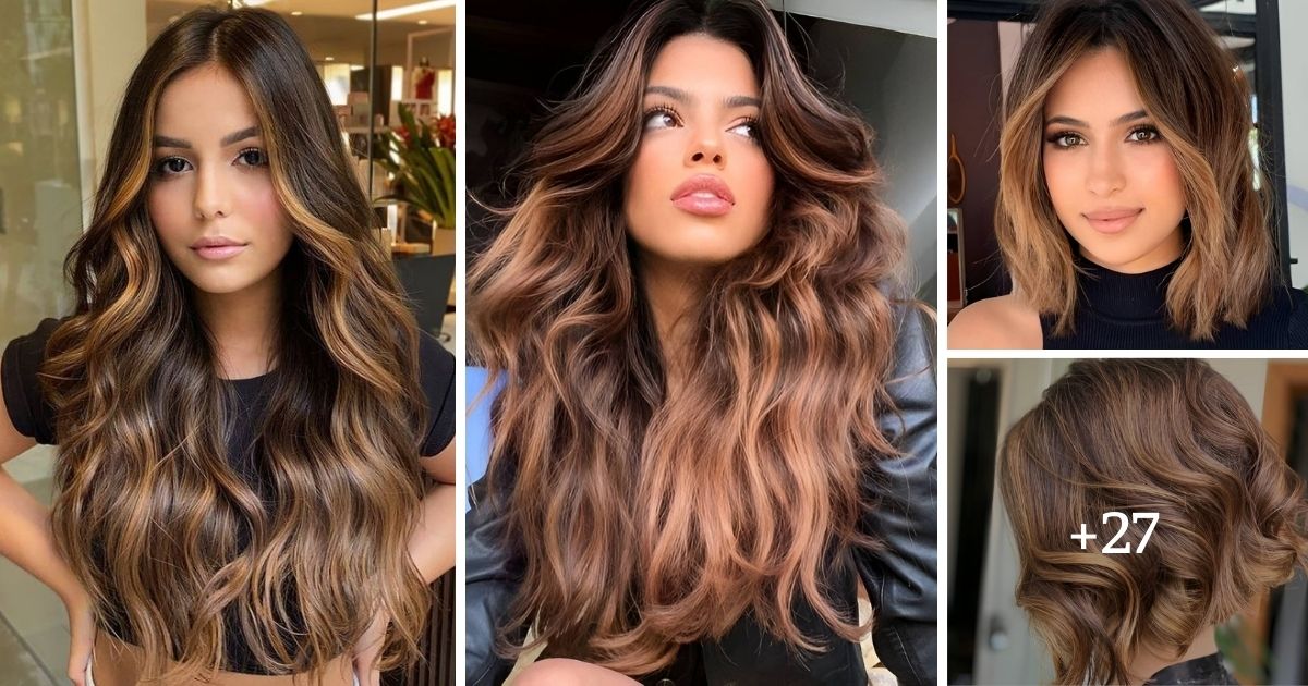 30 Stunning Looks Of Brown Hair With Caramel Highlights