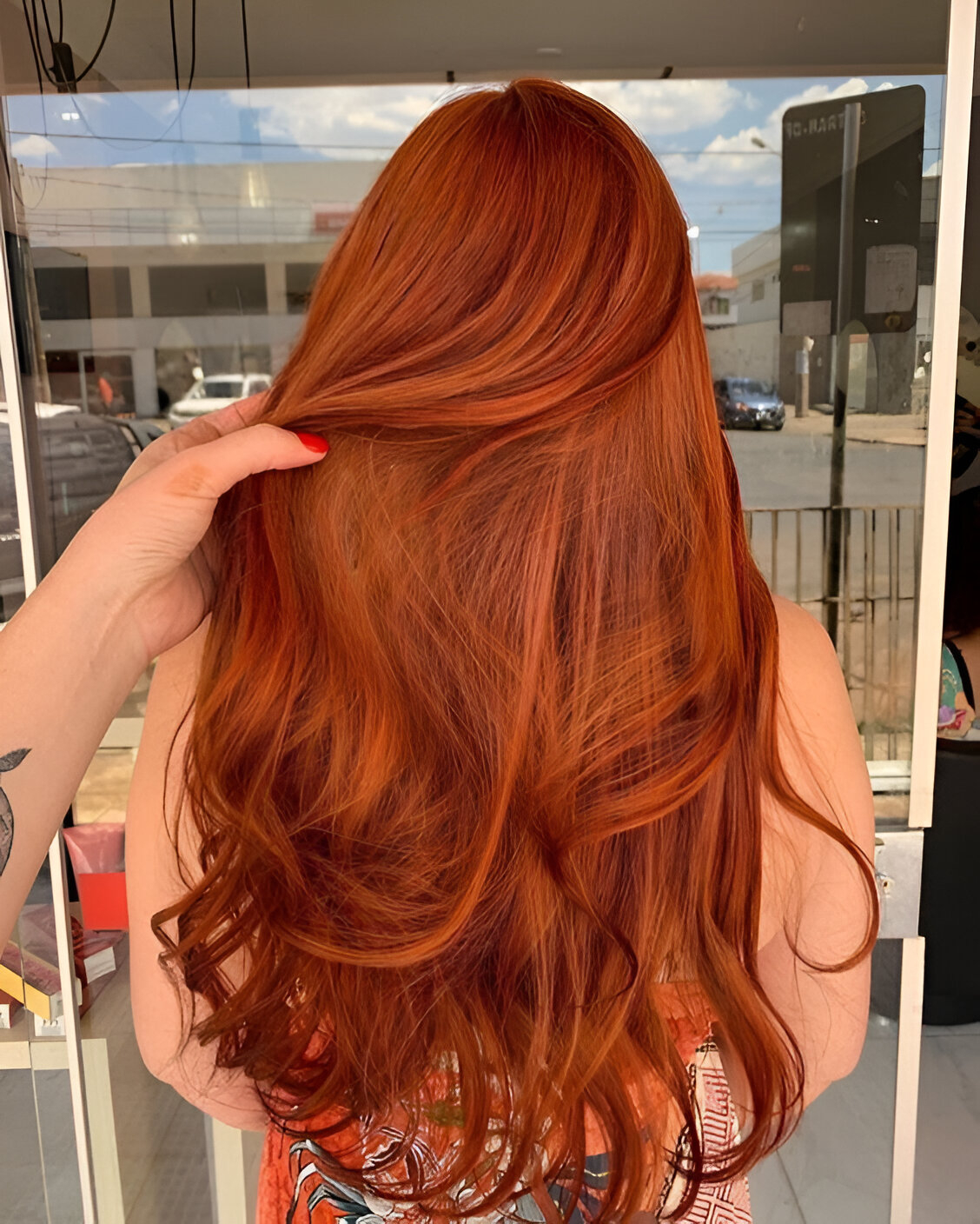 Copper Orange Hair Color