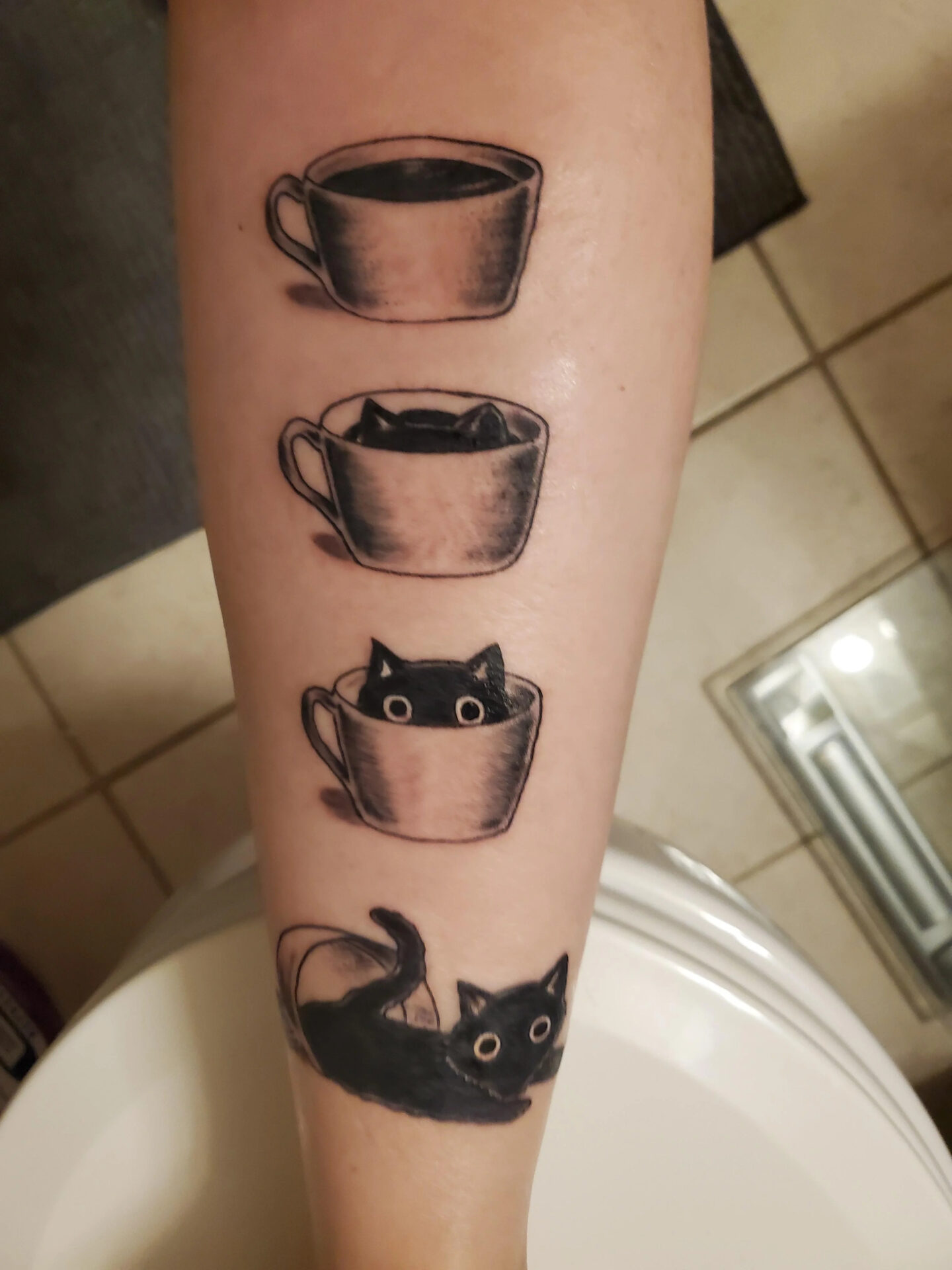 A Cup Of Liquid Cat