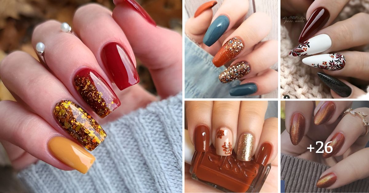 25+ Drool-Worthy Autumn Nails Chic Ladies Need To Check ASAP - Beauty ...