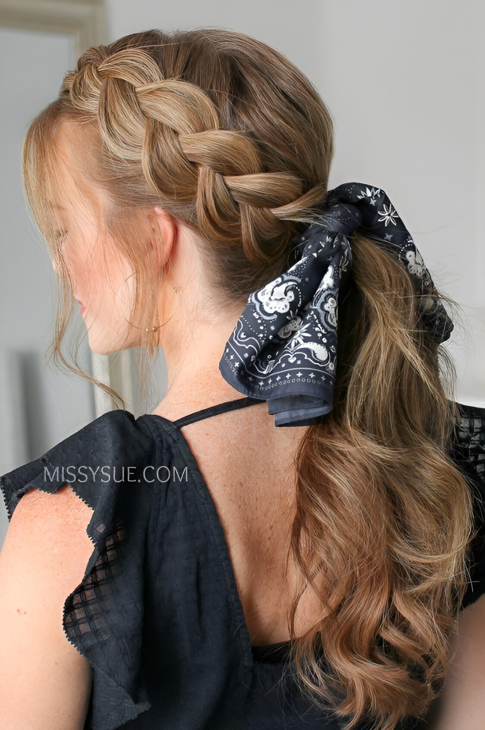 Charming Braids With A Bow