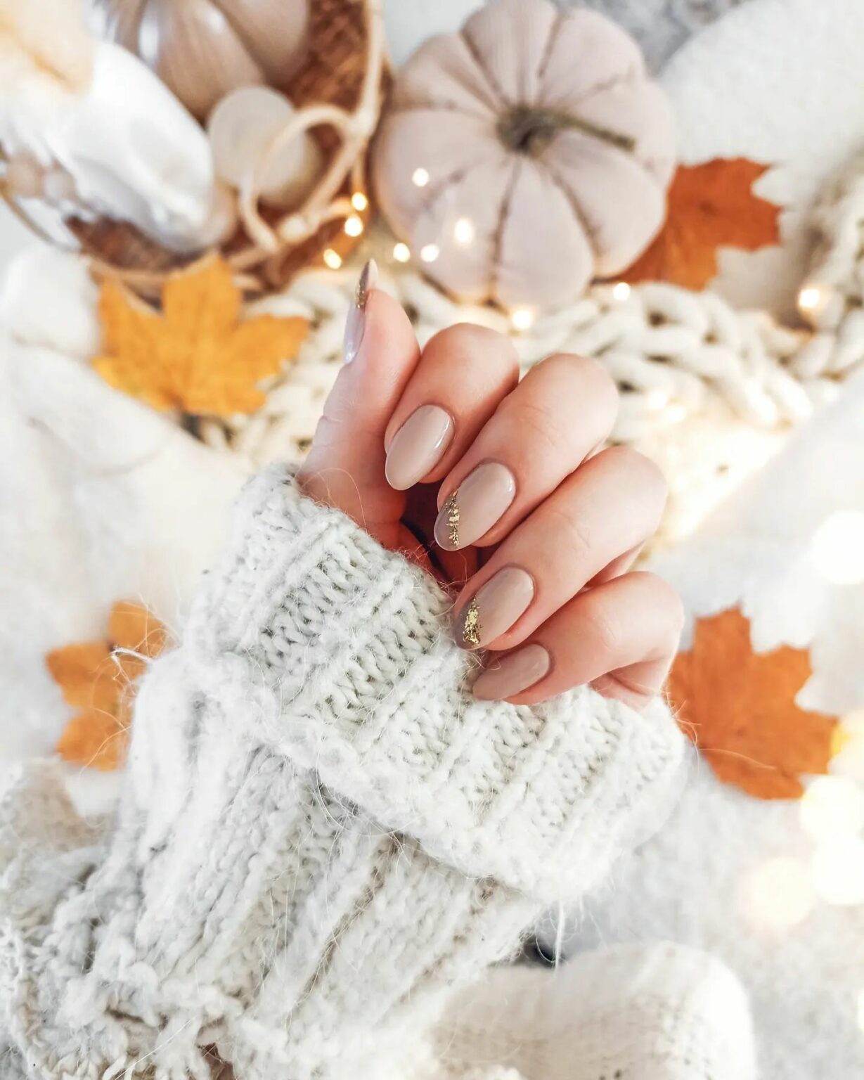 Chic Manicure For Short Nails