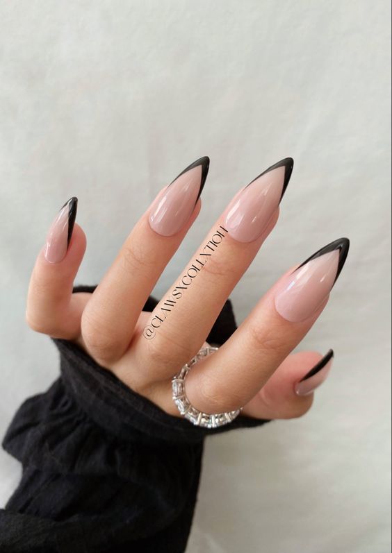 Classy Pointy French Tips