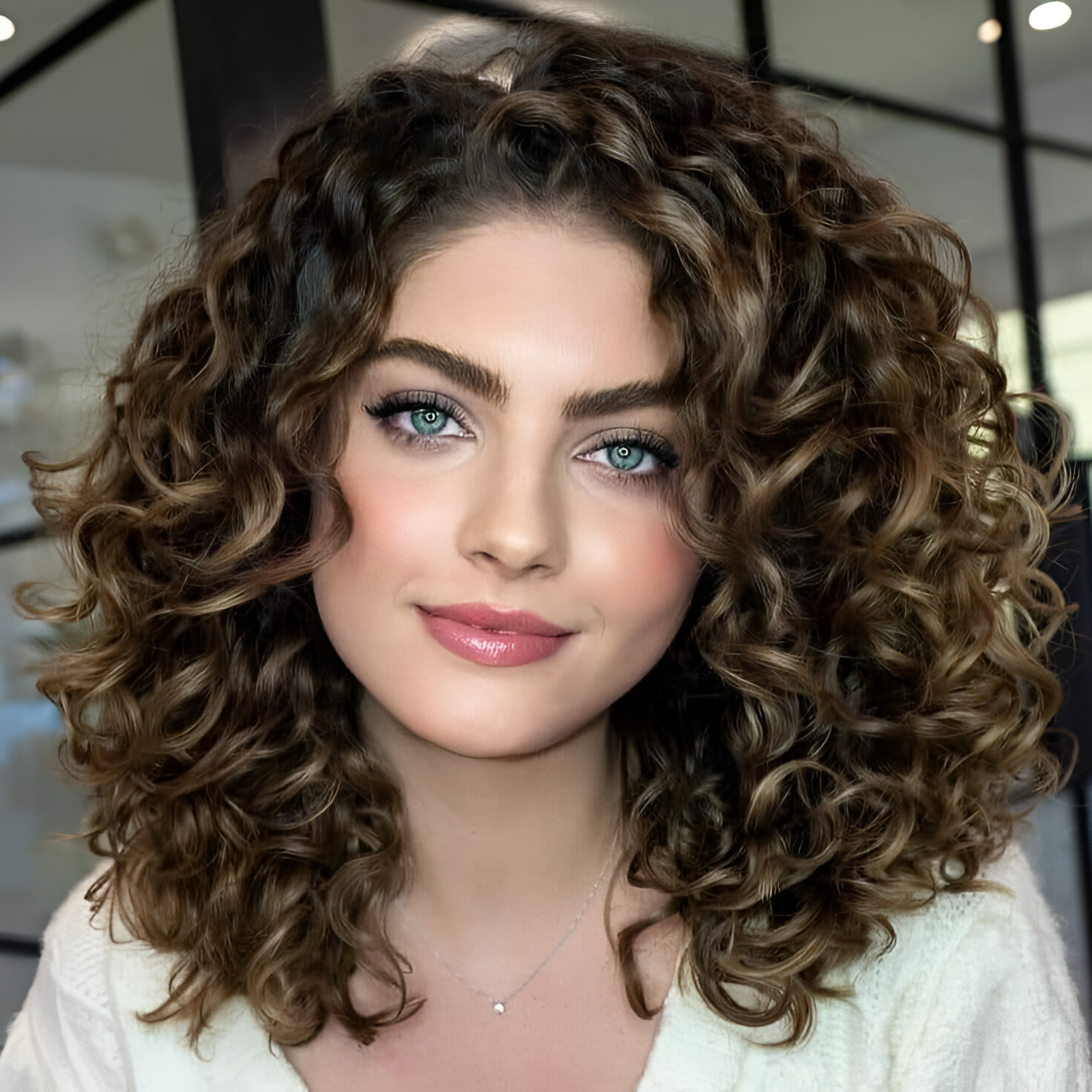 Curly Hairstyles With Blonde Highlights