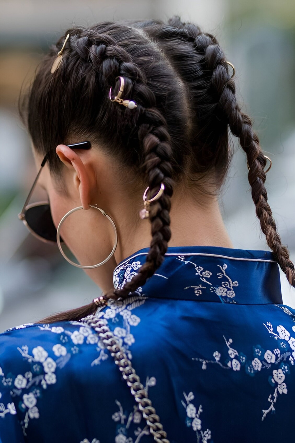 Easy Braided Hairstyles With Accessories