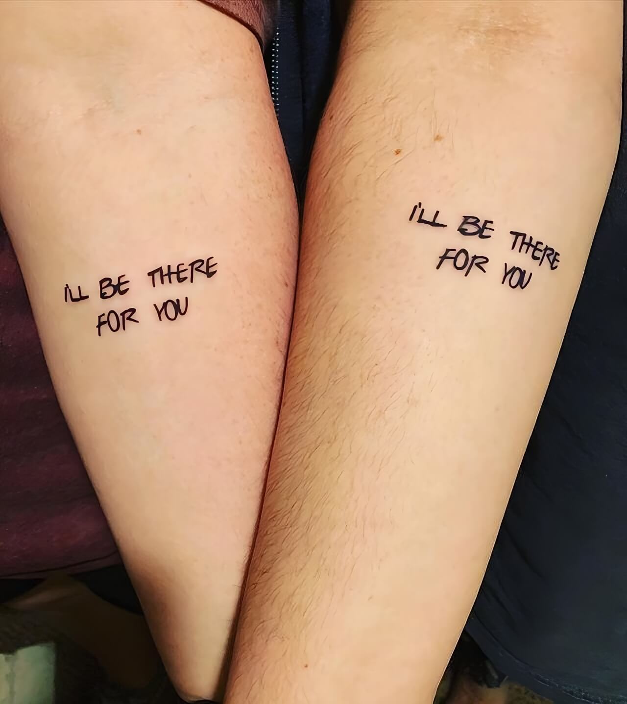 Inspirational Best Friend Matching Tattoos