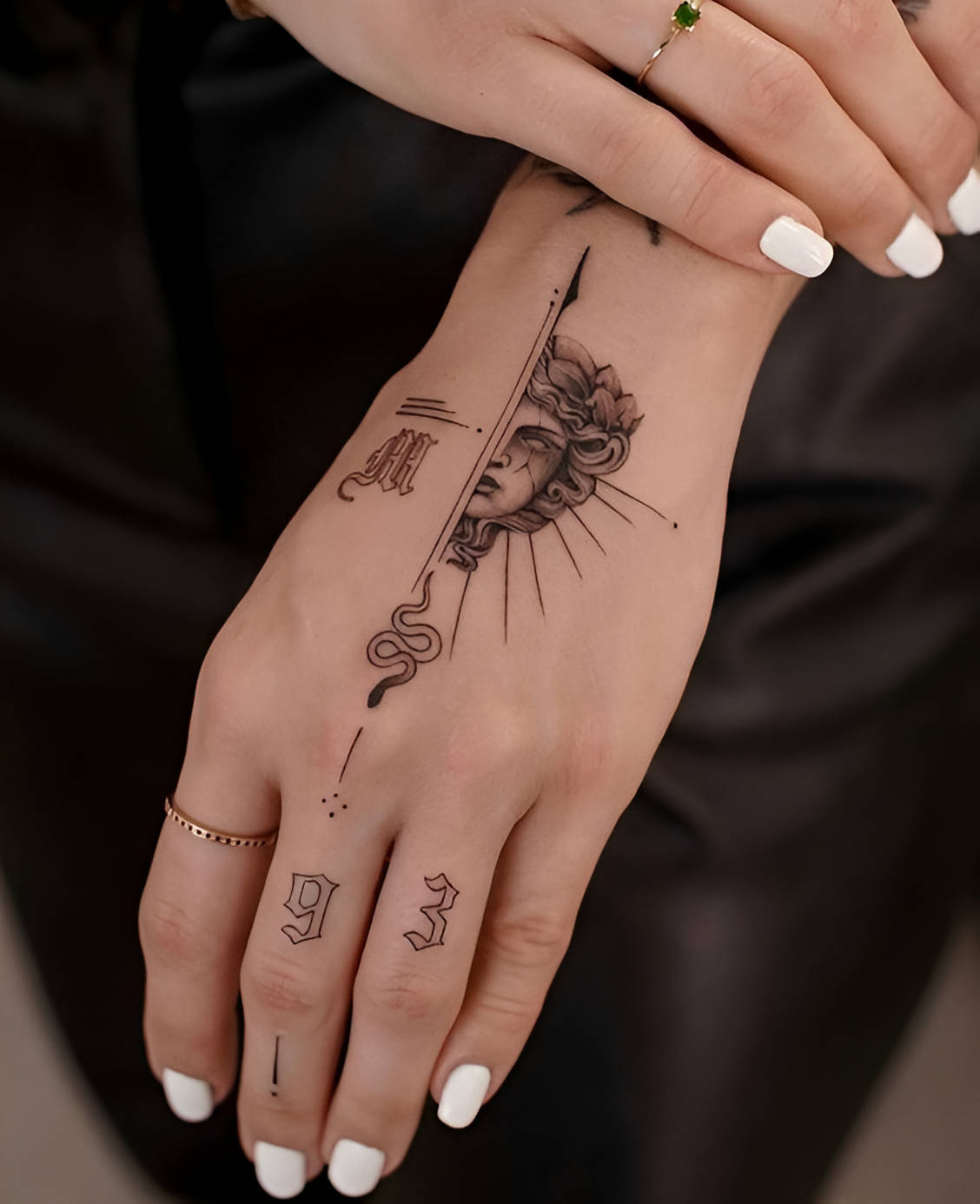Medusa Minimalist Tattoos