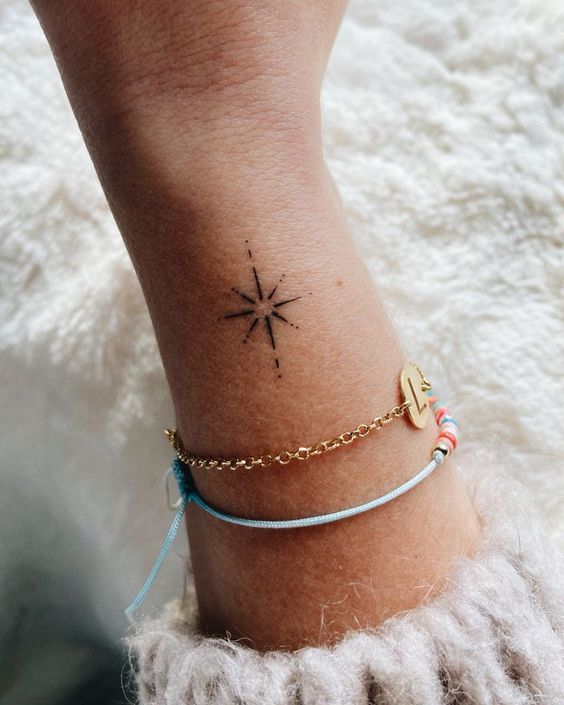 Mini Star Wrist Tattoo