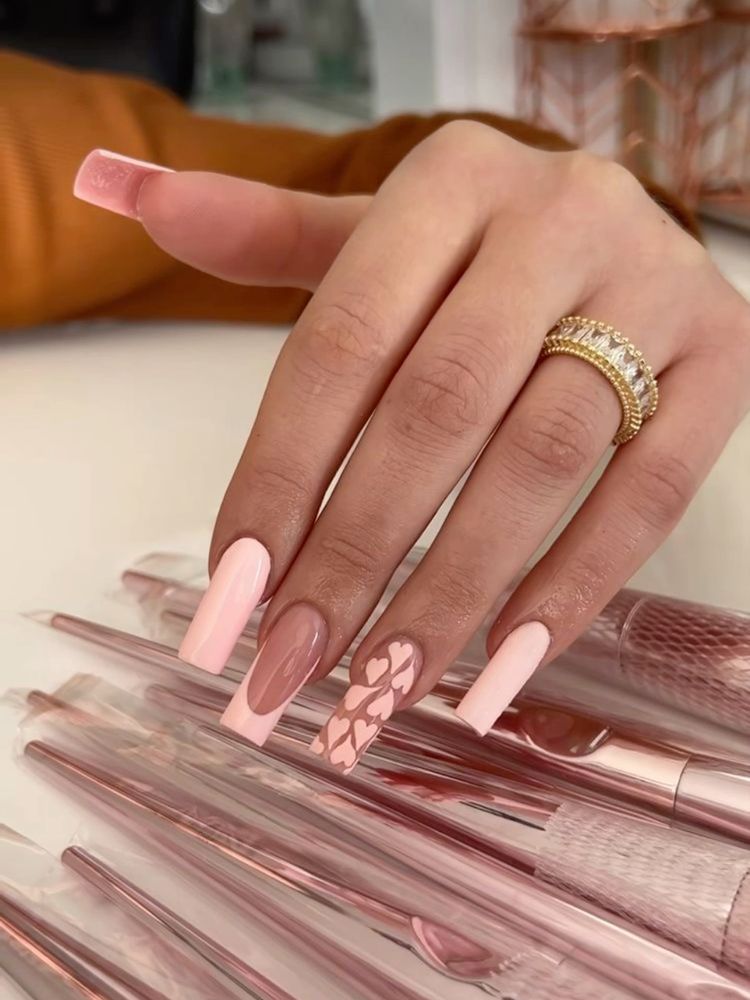 Romantic Baby Pink Nails