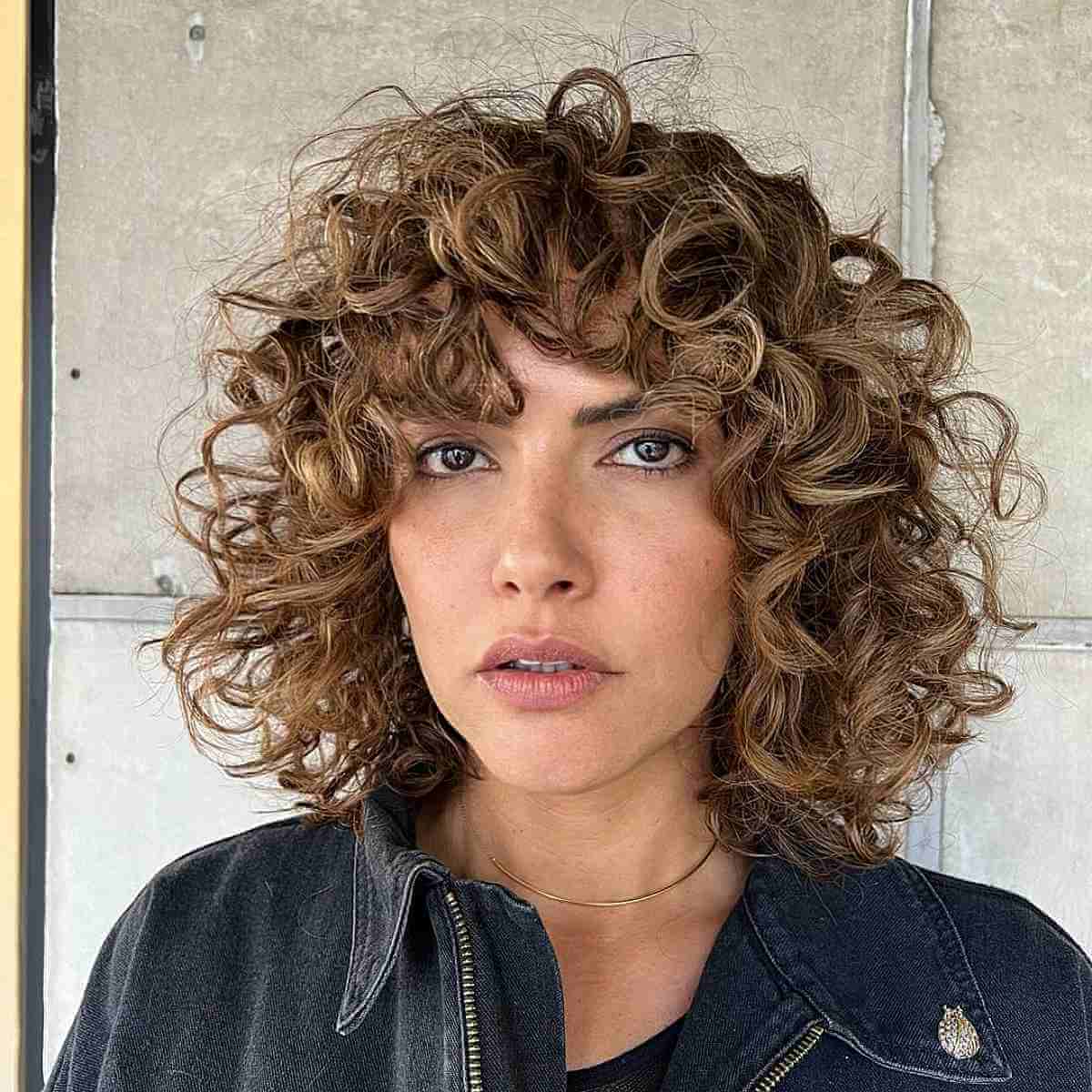 Short Layered Haircuts For Curly Hair