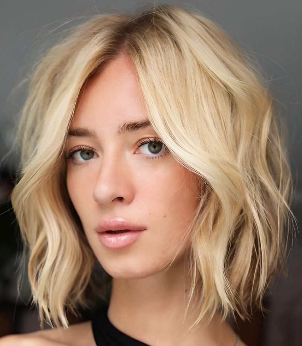 Short Wavy Haircuts For Blondies