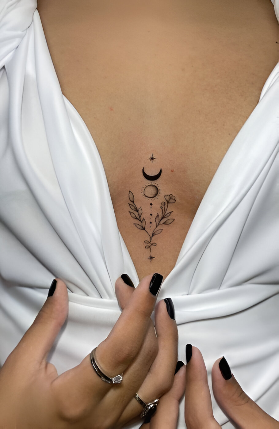 Sun, Moon, And Star Ink