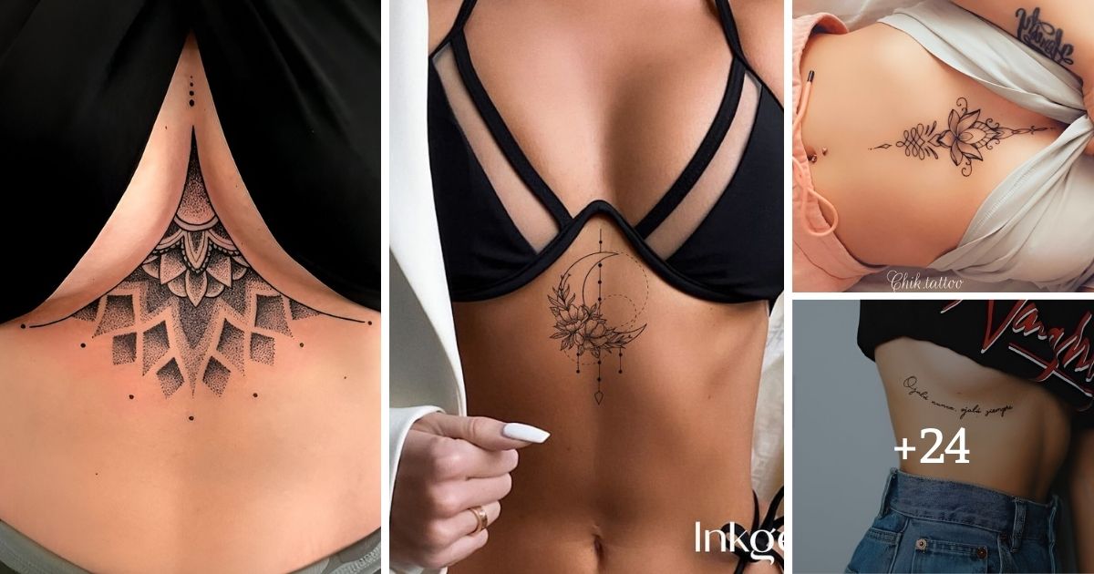 20+ Irresistible Underboob Tattoo Ideas To Vamp Up Your Beauty - Woman ...