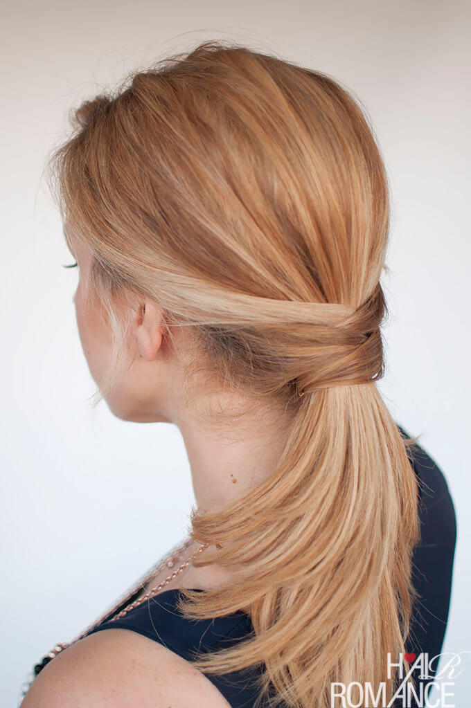 Wrapped Ponytail Hairstyles