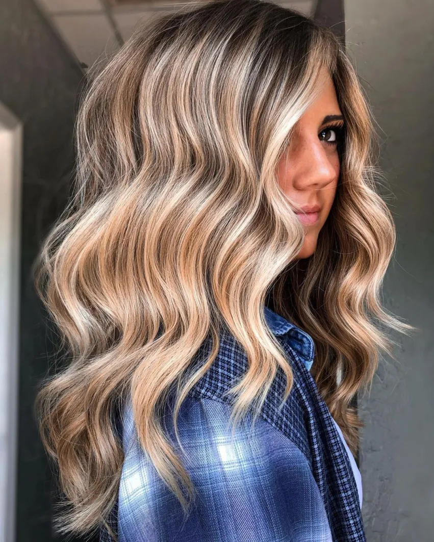 Highlighted Blonde Hair Color Ideas