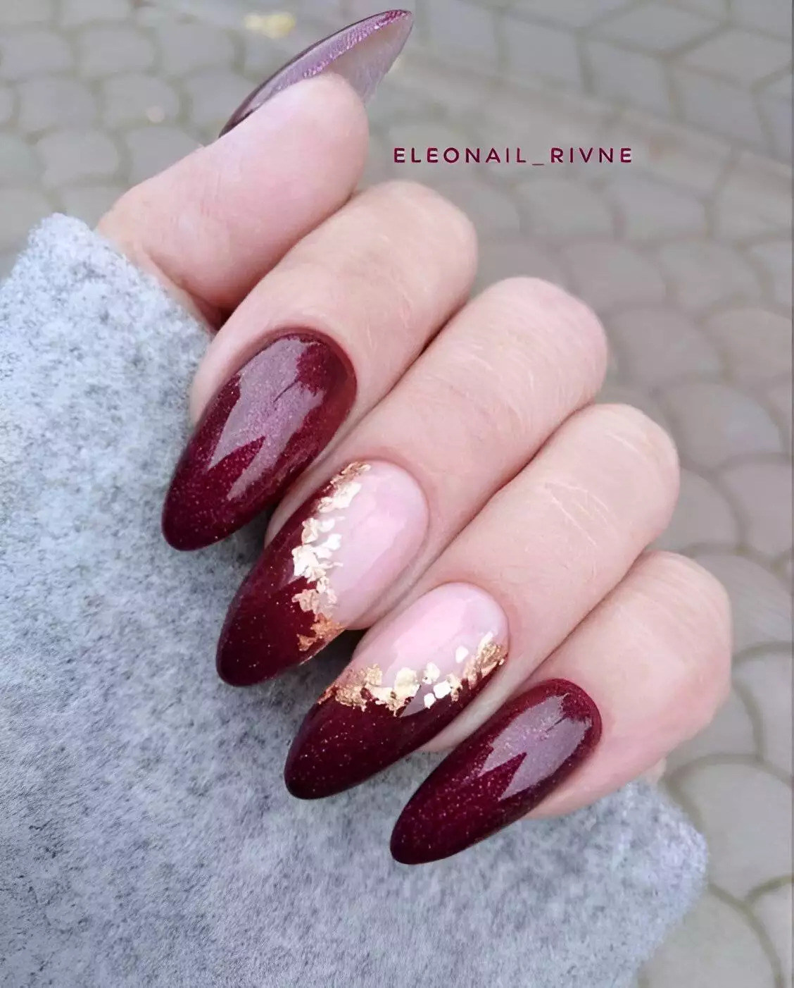 Red Tips With Gold