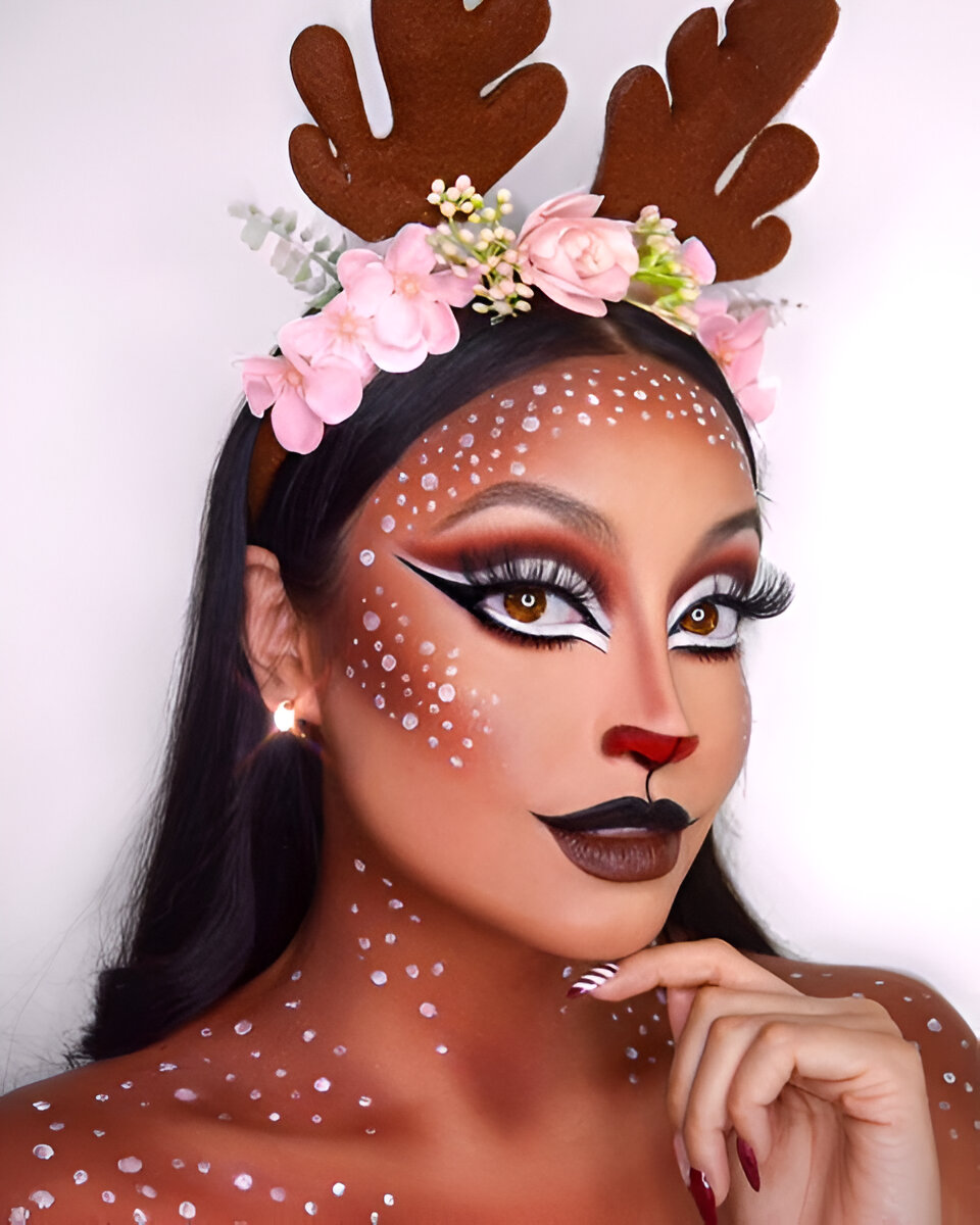 Brown Deer Holiday Makeup Looks