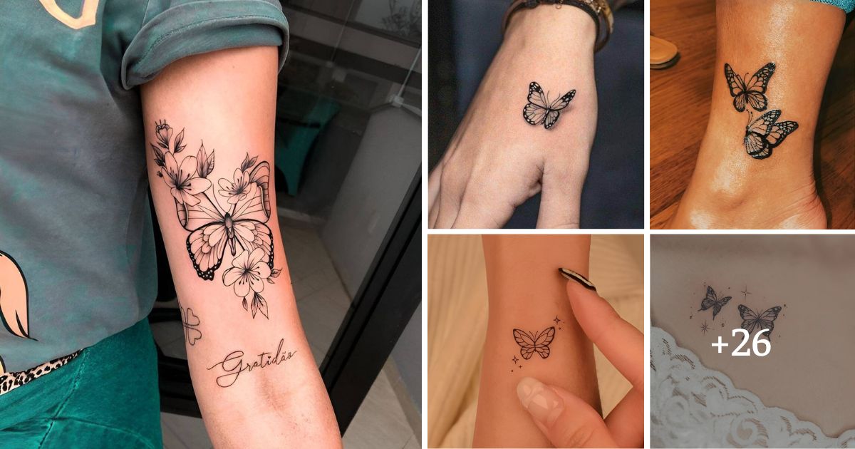 30 Feminine Butterfly Tattoos To Inspire Your Next Ink Asap - Beauty 