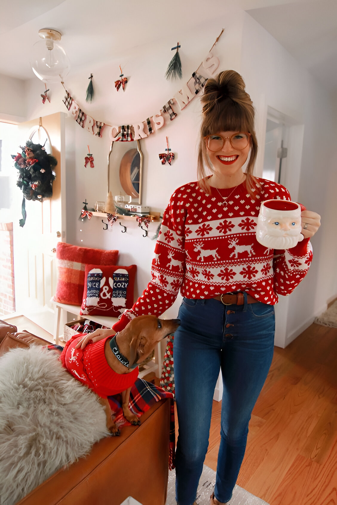 Christmas Sweater Outfit