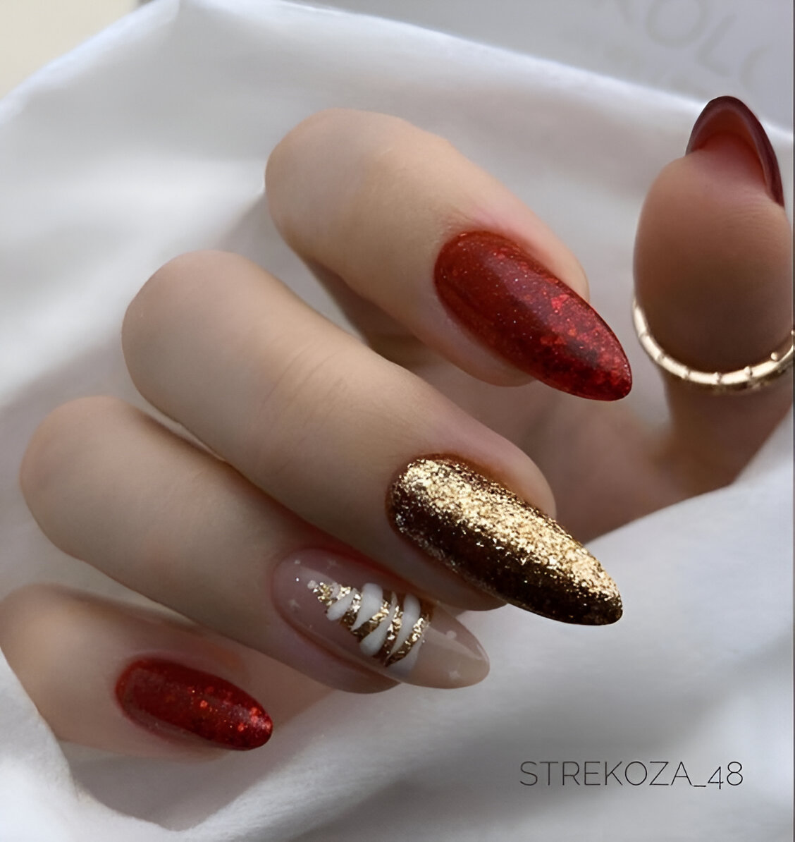 Gold And Red Party