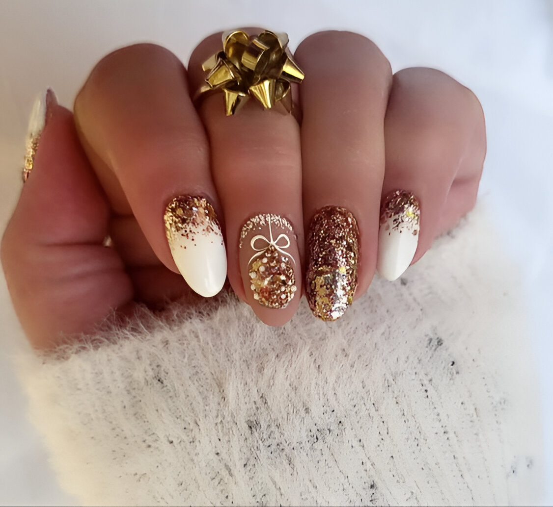 Gold And White Fun