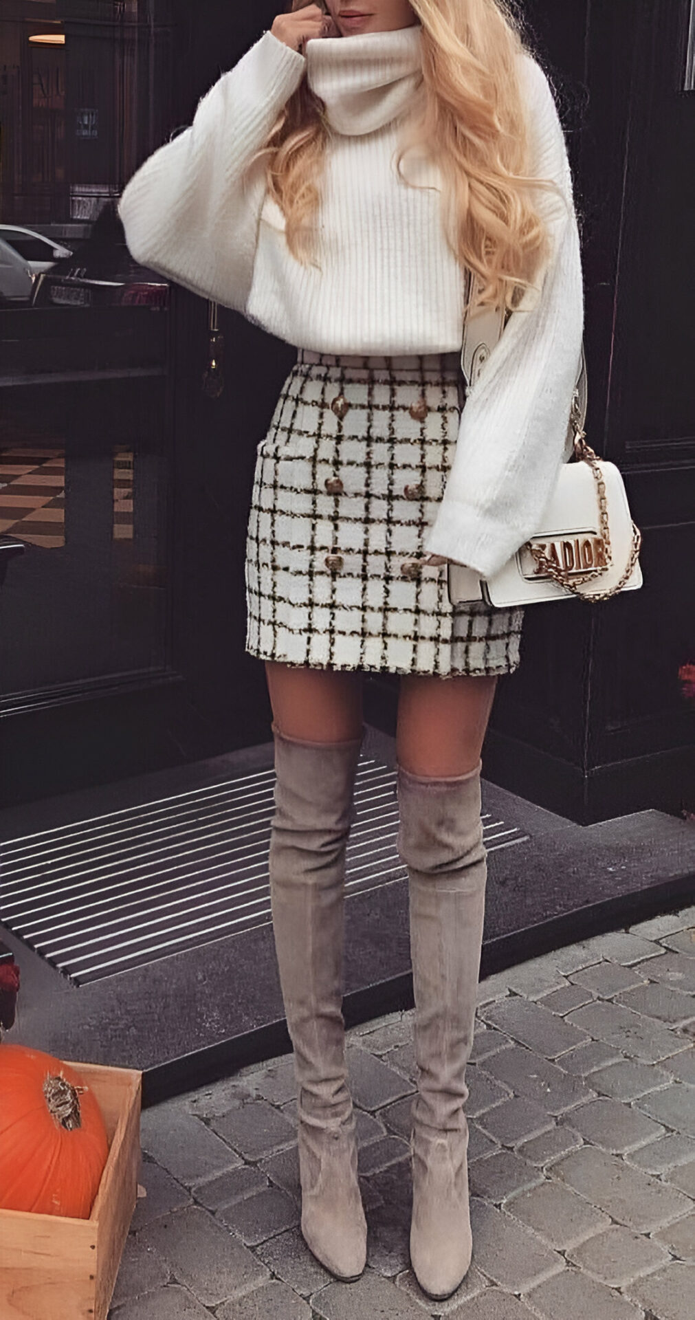 Sweater And Skirt