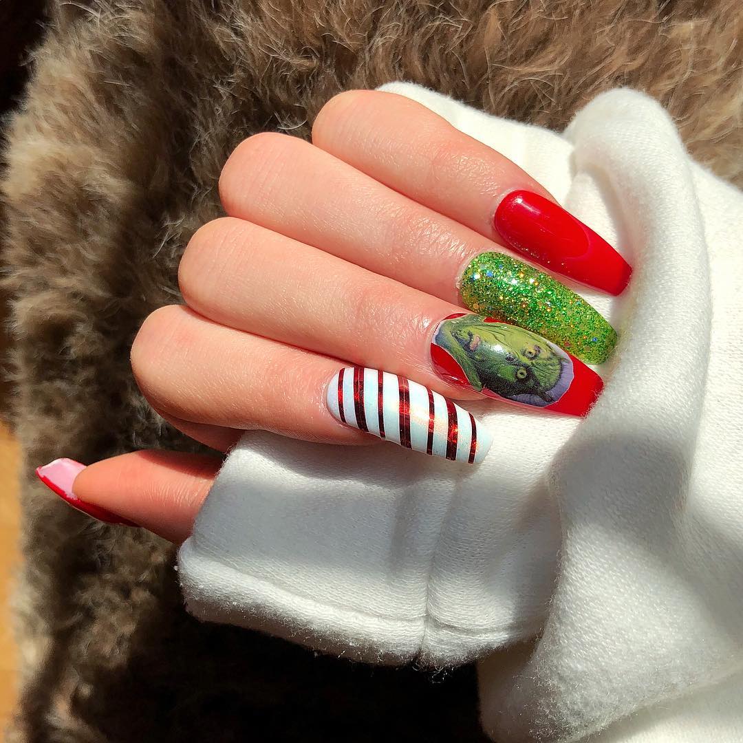 The Grinch Nails