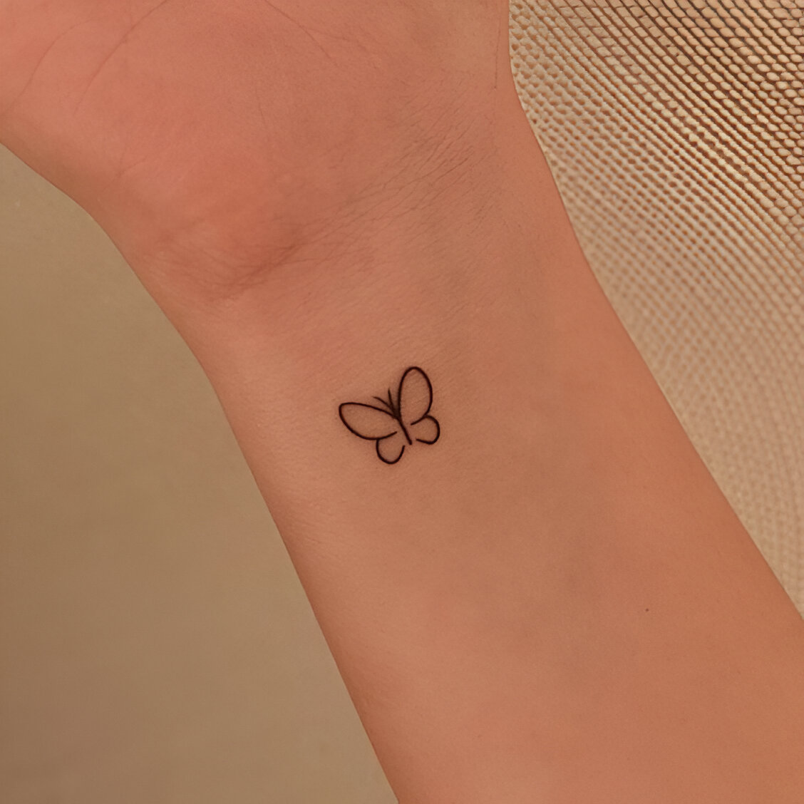 Wrist Tattoos With Butterfly