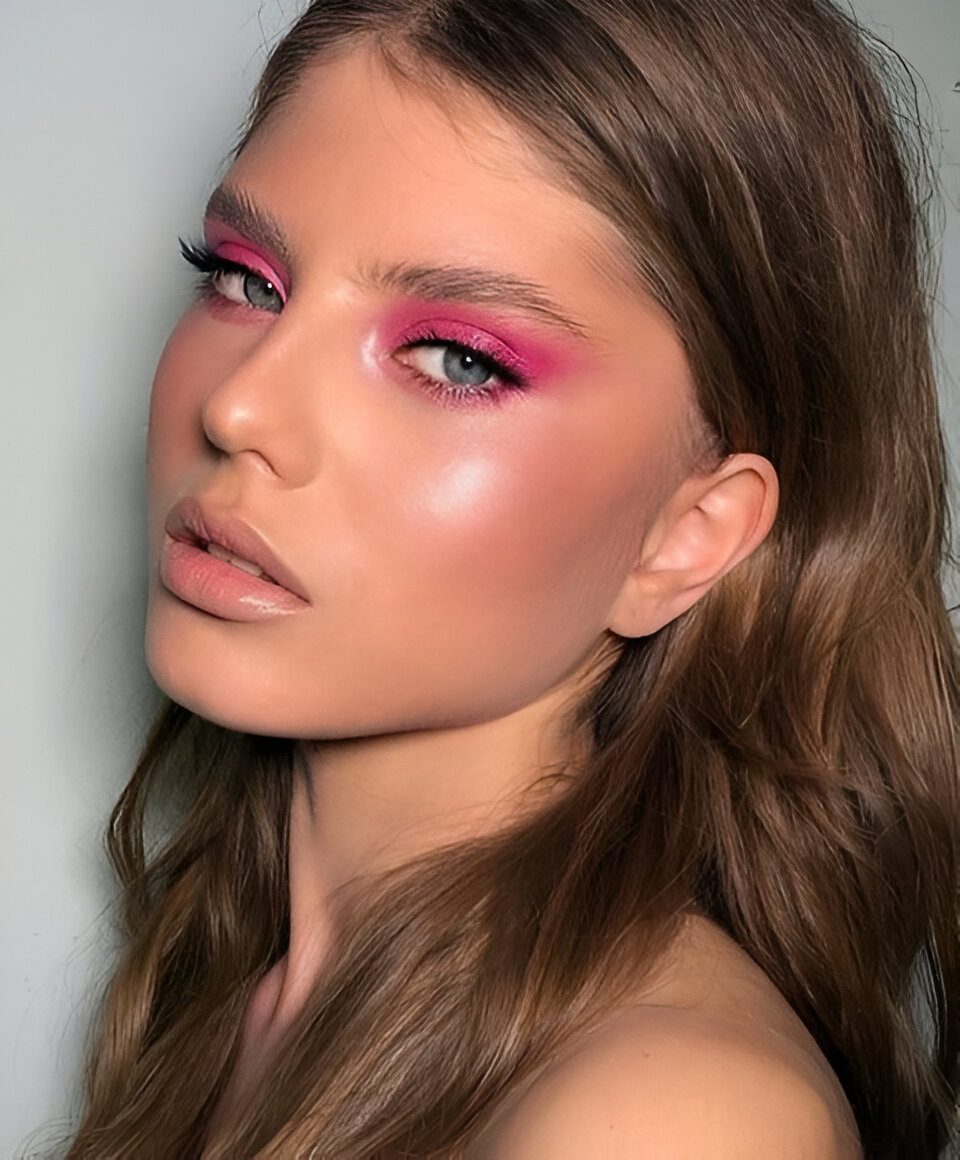Bold Pink Eyeshadow Looks 2