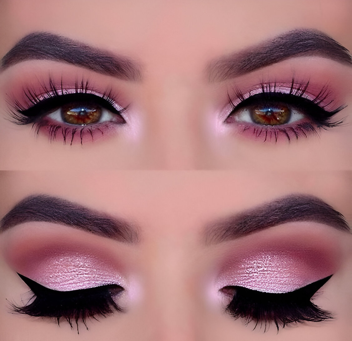 Bold Pink Eyeshadow Looks 8