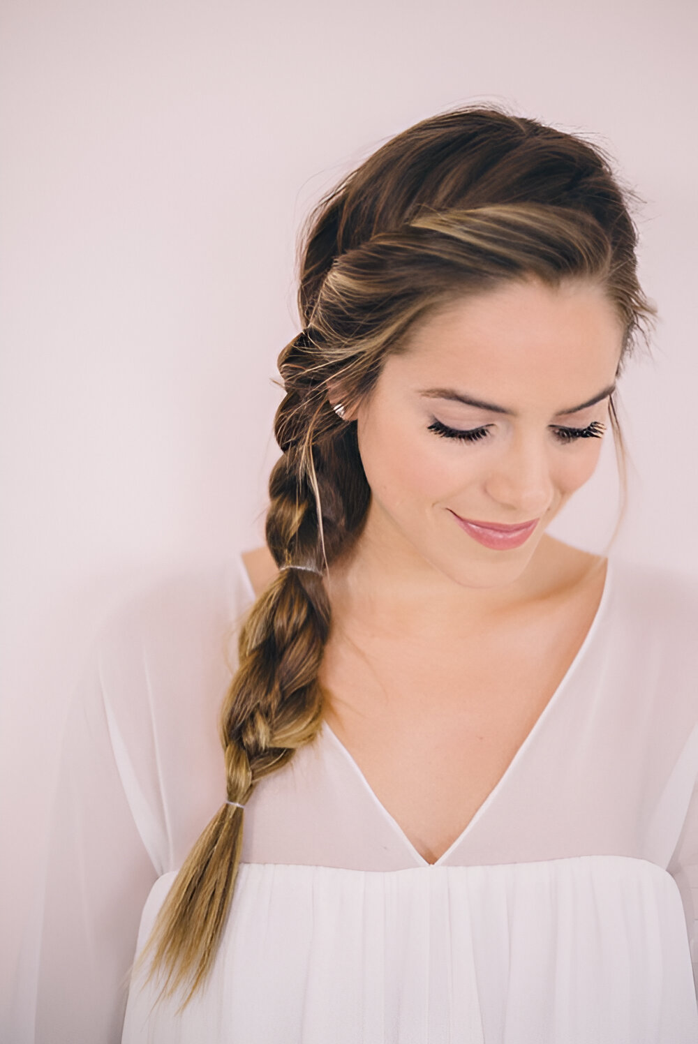 Casual Hairstyles With Side Braid 4