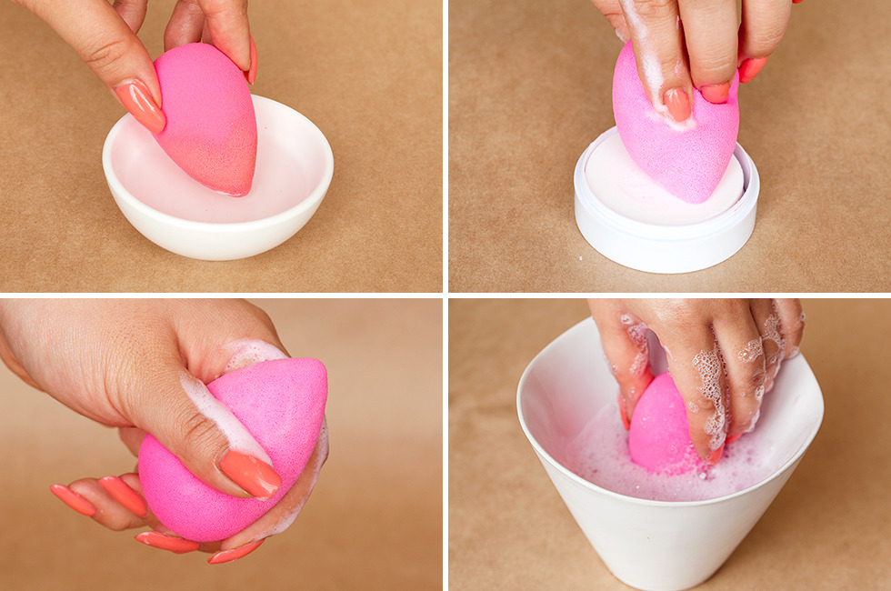Clean Your Beauty Blender With Soap