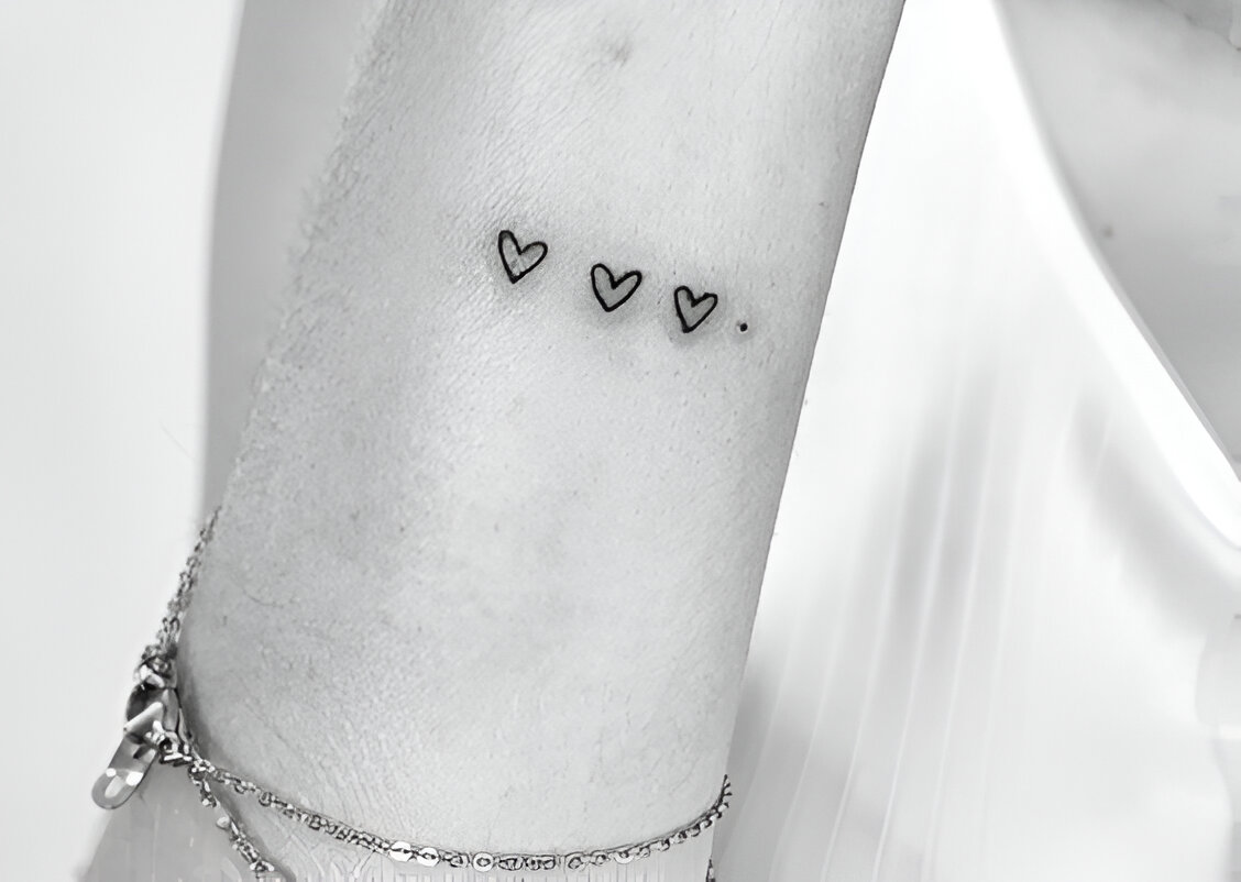Mini Heart Tattoos 4