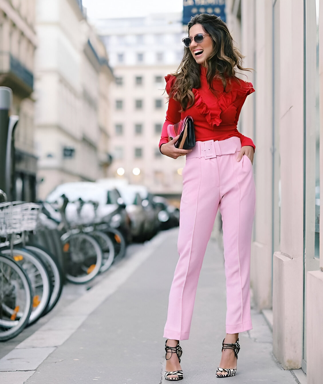 Pink And Red Outfits 10