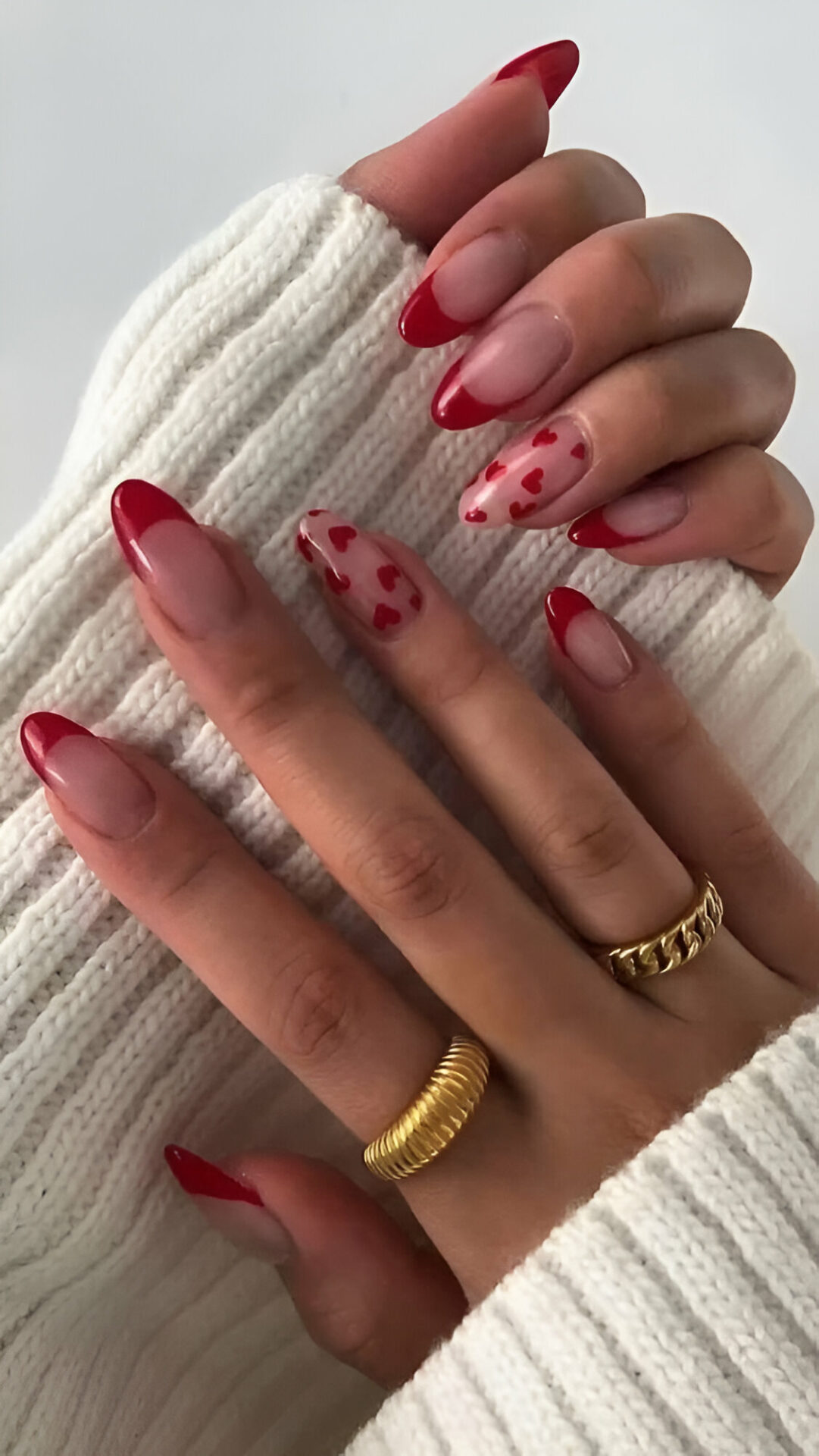 Red Heart Nail Designs 3