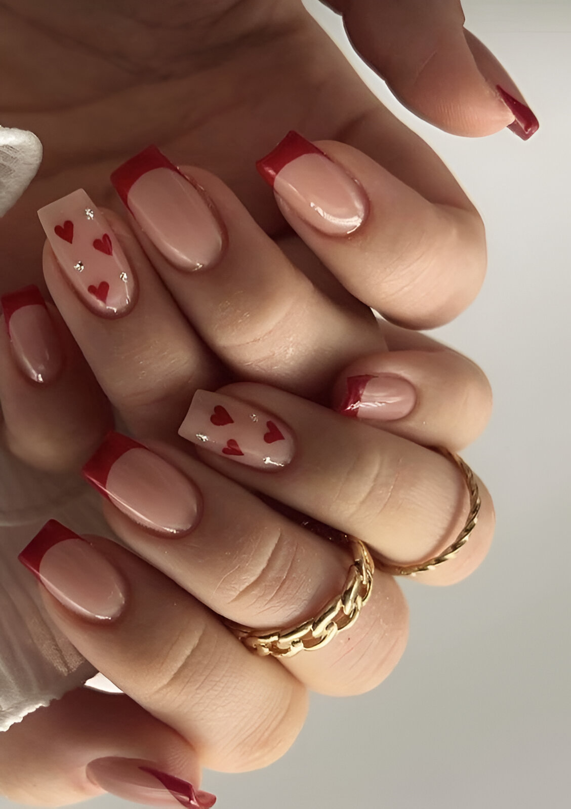 Red Heart Nail Designs 5