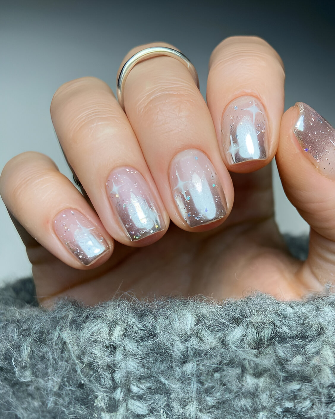 Silver New Year Manicures 4