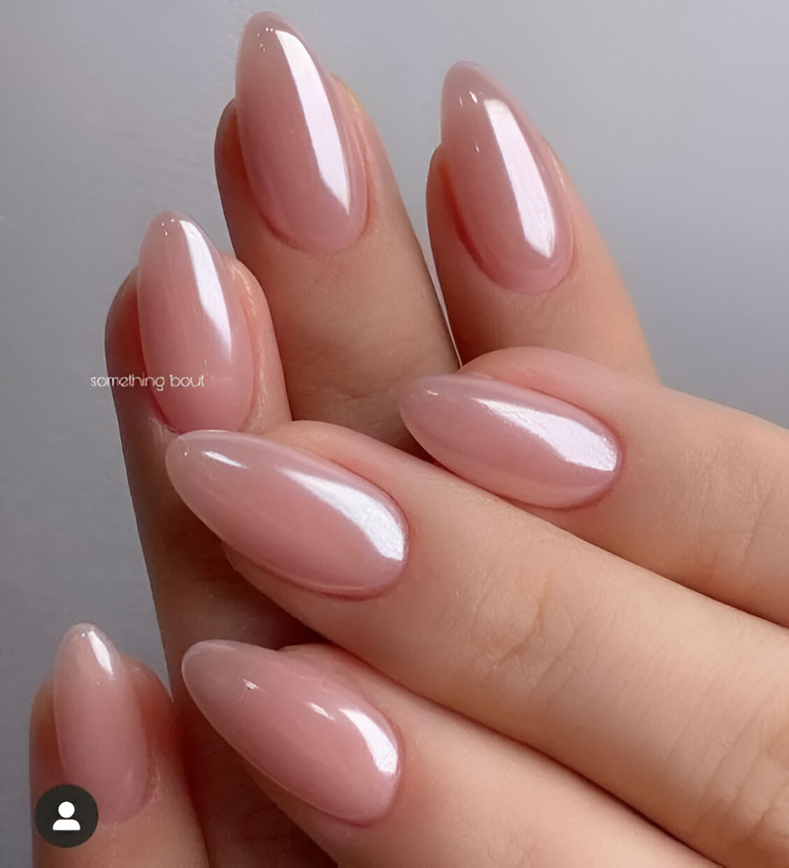 Simple Short Almond Nails 5