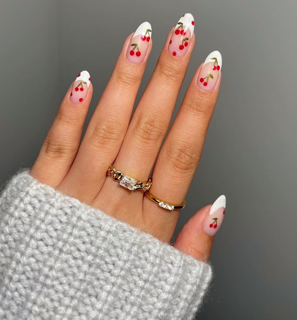 White Almond Manicures 3