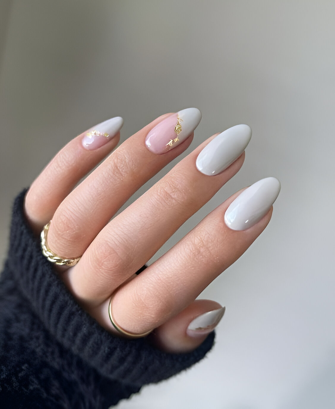 White Almond Manicures 7