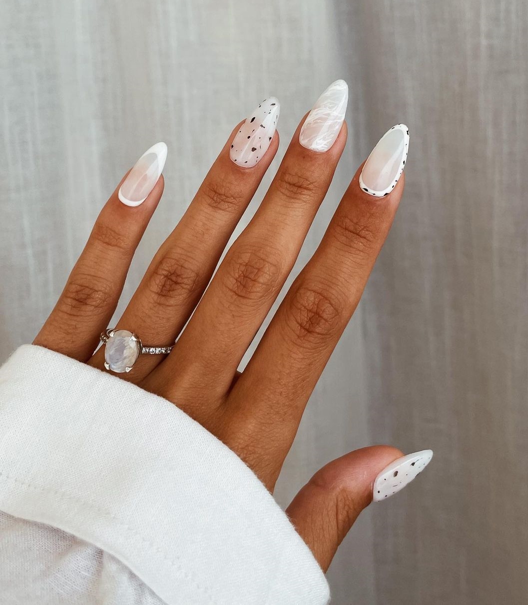 White Almond Manicures