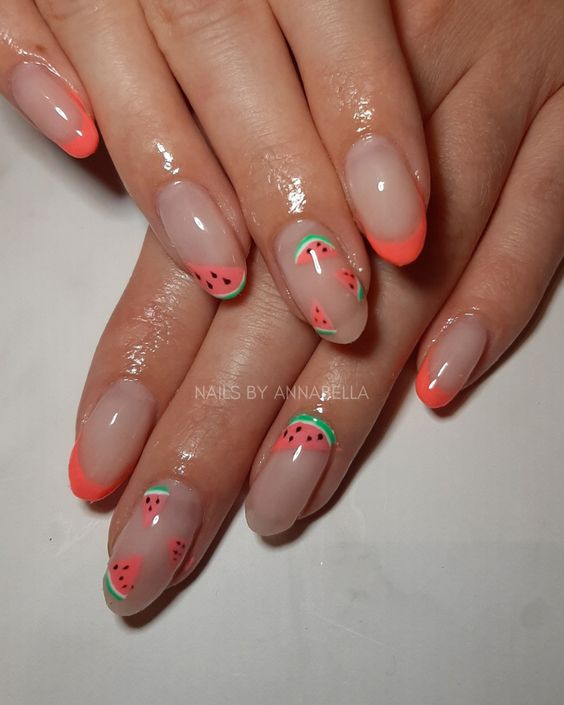 Fruit French Tips 2