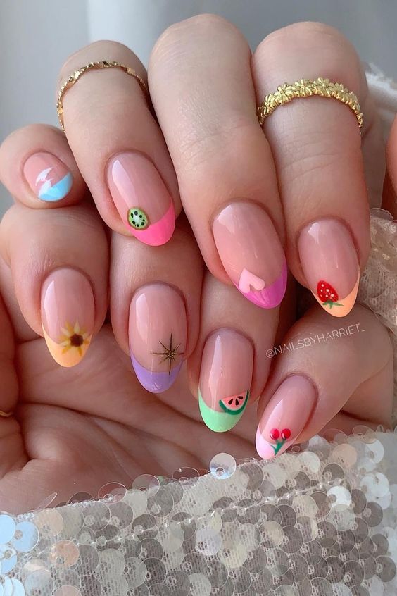 Fruit French Tips 4