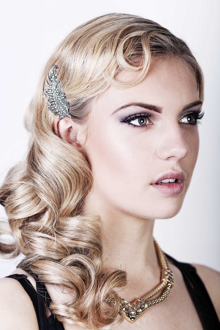 Gatsby Inspired Prom Hairstyles 2