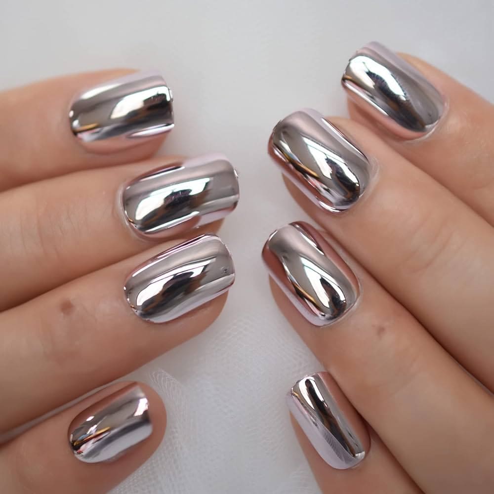 Metallic Nails 1