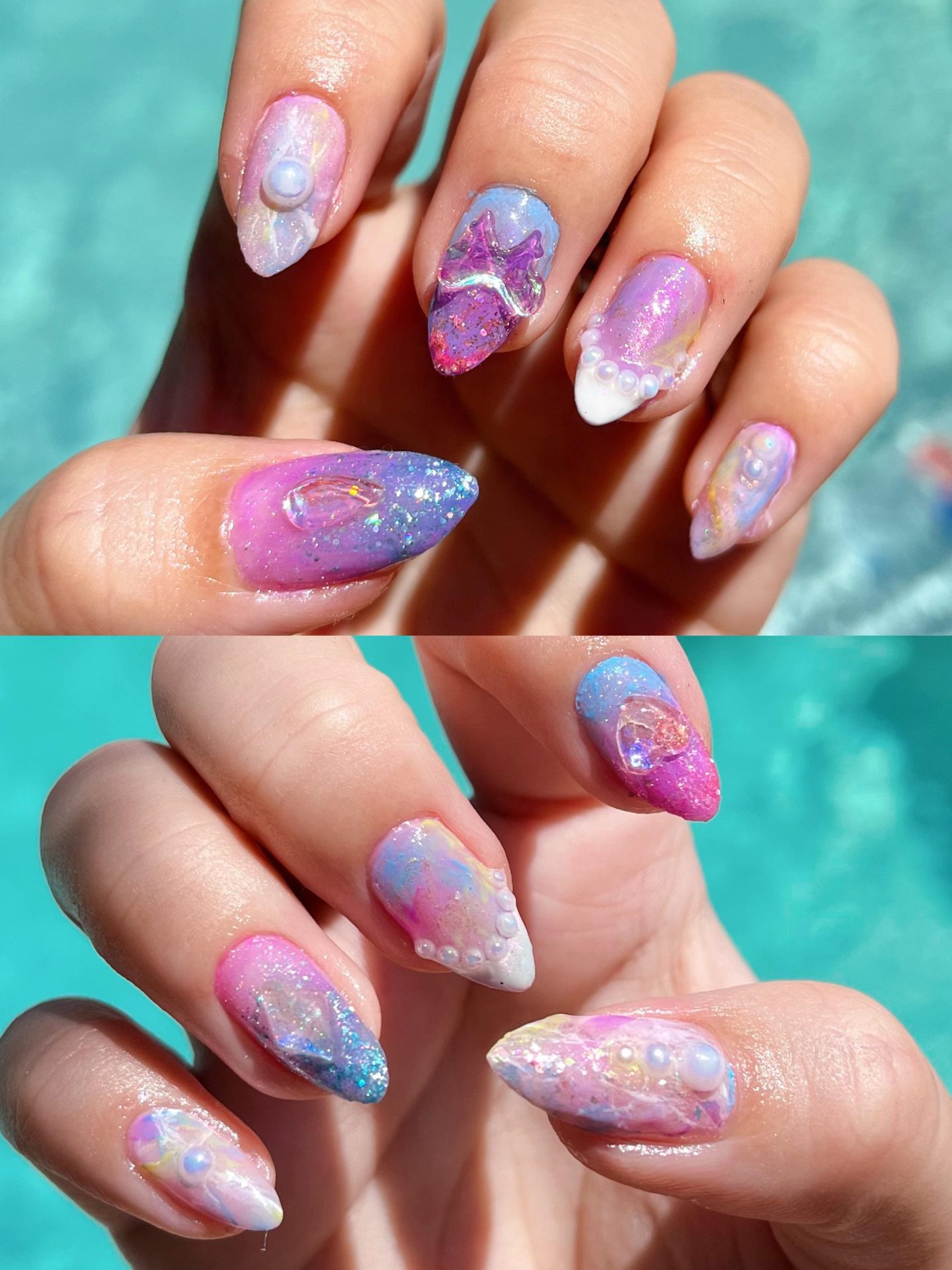 Nails With Mermaid Vibes