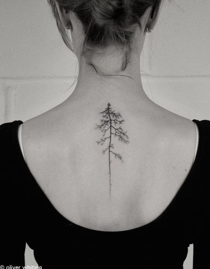 Nature Tattoos On The Back 3