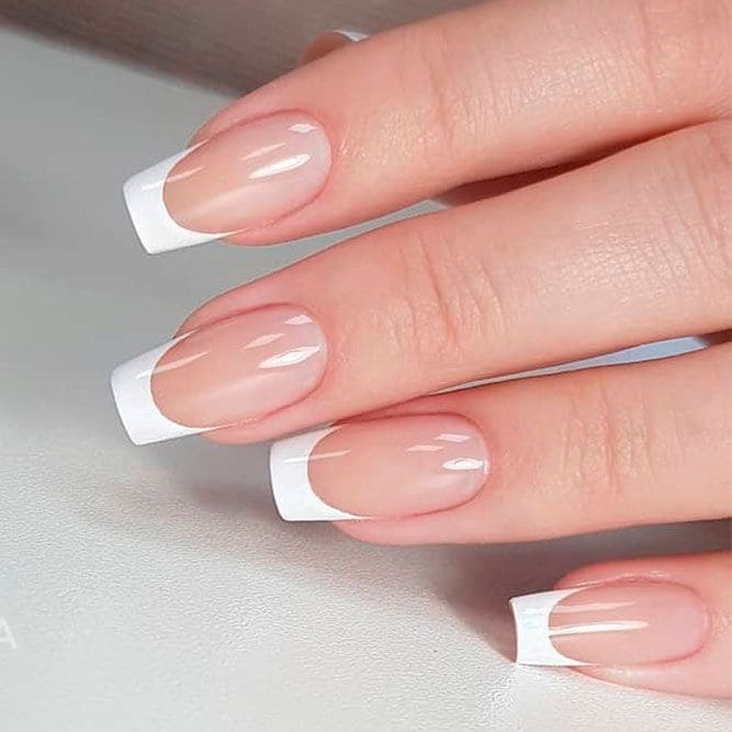 Timeless French Manicure