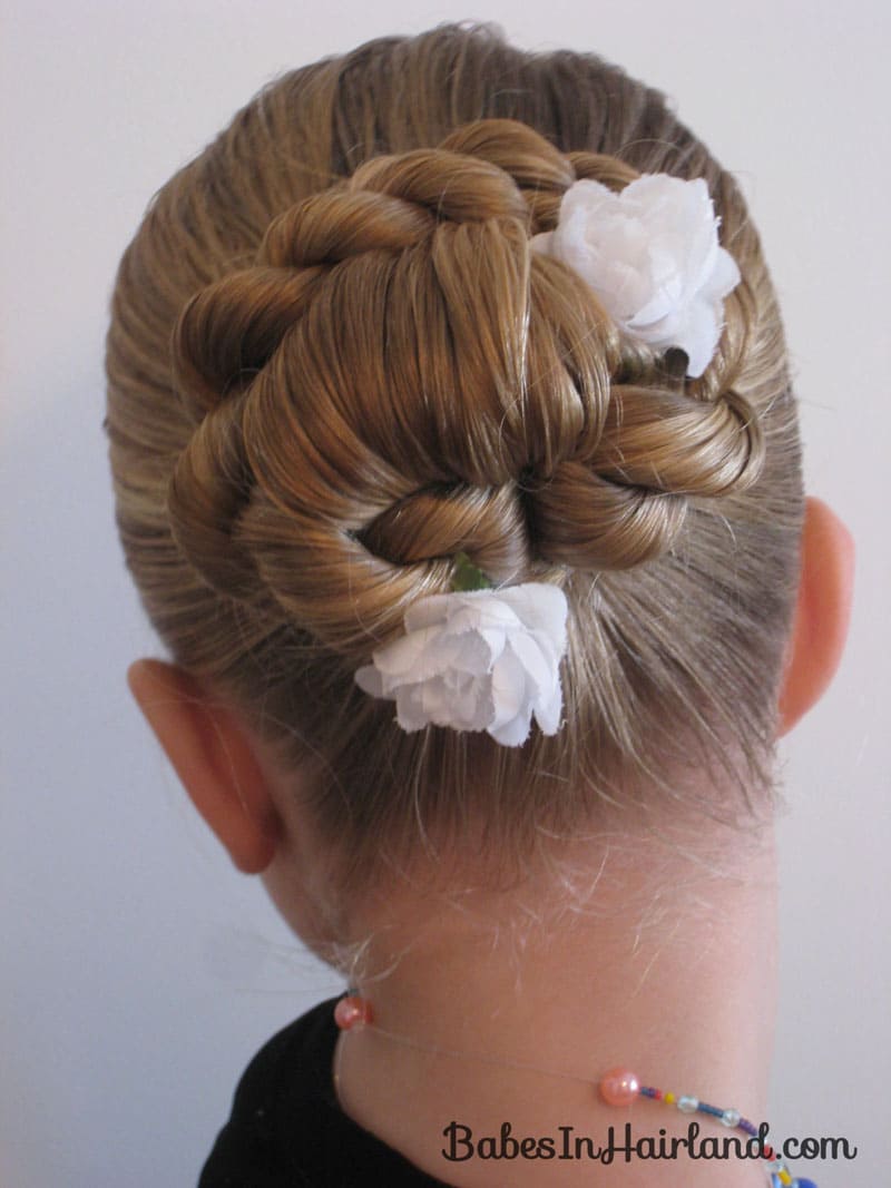 Twisted Buns With Accessories 2